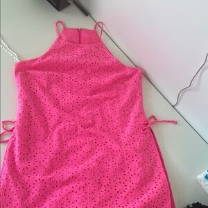 Lilly Pulitzer Pink Eyelet Dress